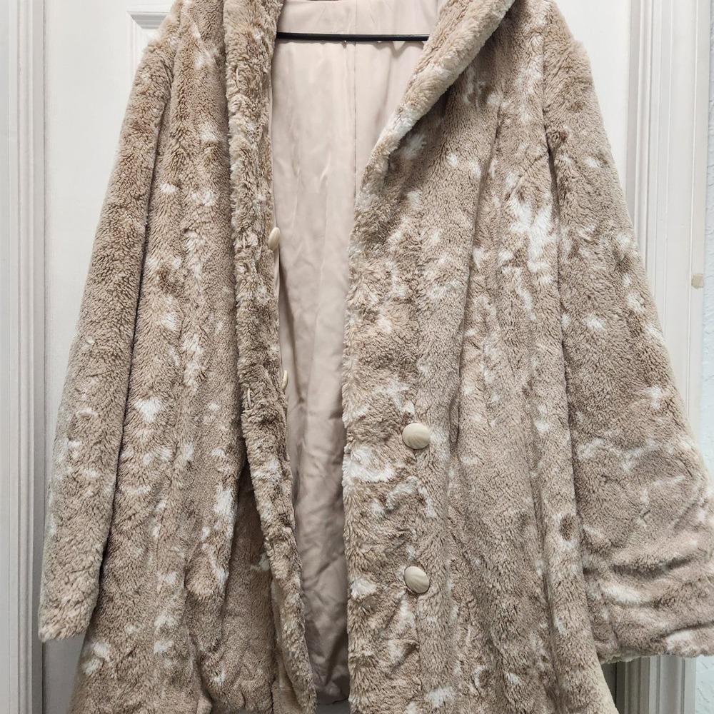 faux fur coat